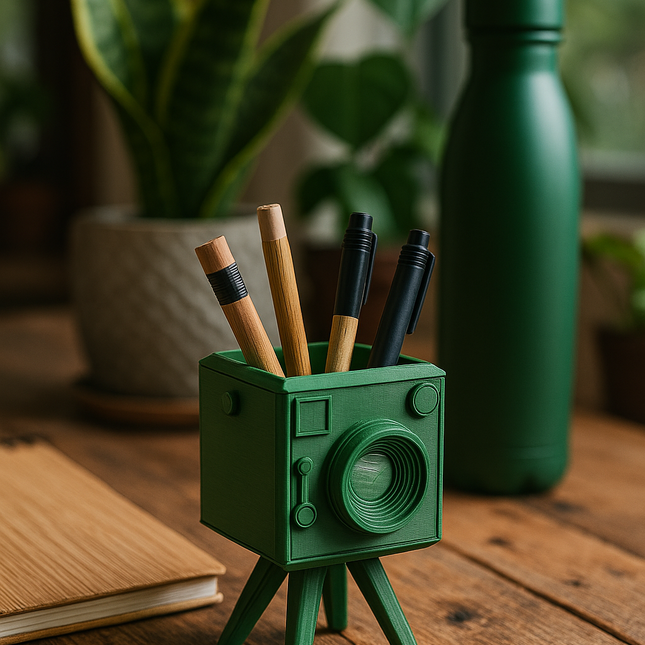 RetroLens Pen Holder