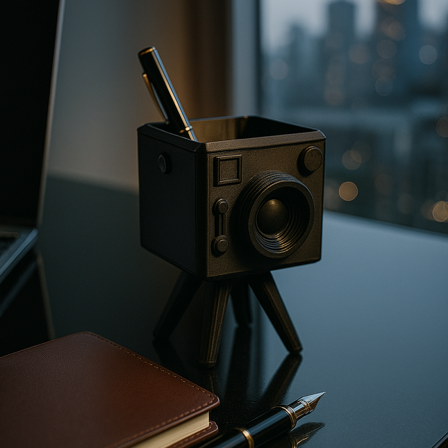 RetroLens Pen Holder