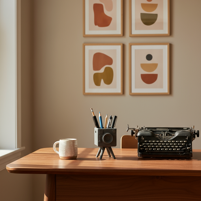 RetroLens Pen Holder